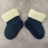 Chaussons Bébé 3 mois – Blanc 2Bleus