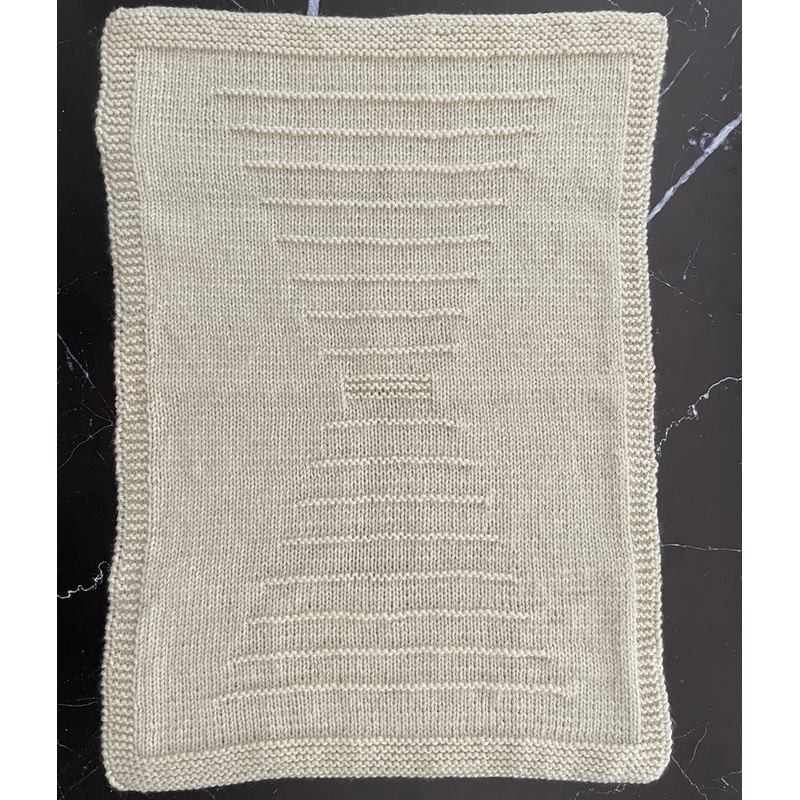 Couverture 37x51cm - Jaune Beige - Personnalisable