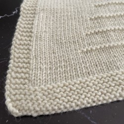 Couverture 37x51cm - Jaune Beige - Personnalisable