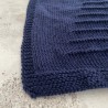 Couverture 34x55cm – Bleu Marine – Personnalisable