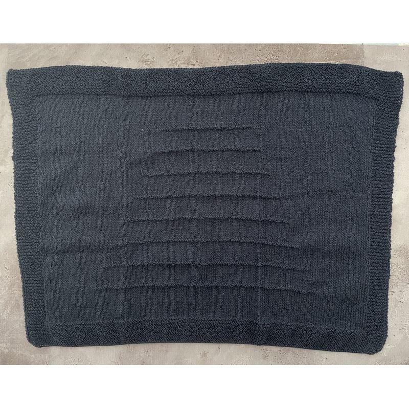 Couverture 43x57cm – Bleu Gris – Personnalisable