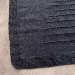 Couverture 43x57cm – Bleu Gris – Personnalisable