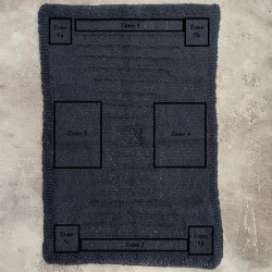 Couverture 33x47cm – Bleu Gris – Personnalisable