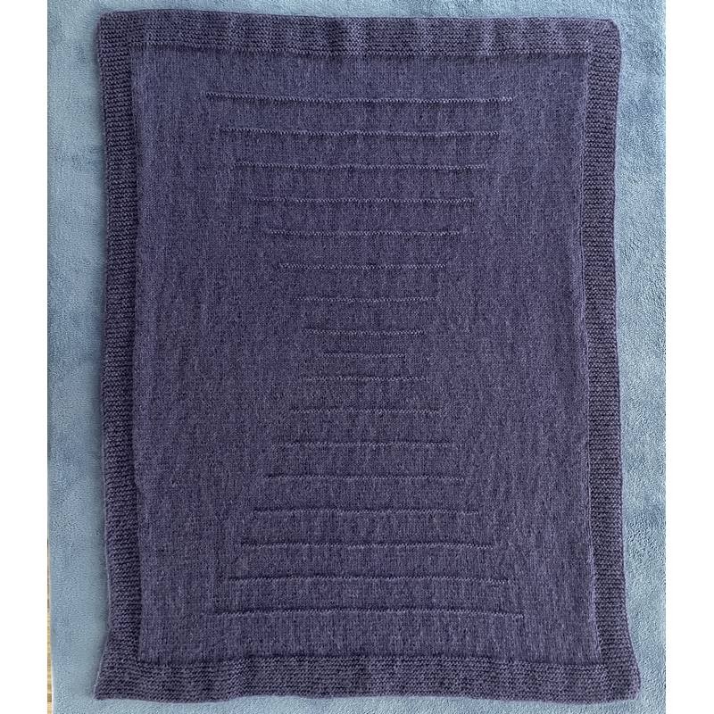 Couverture 90x110cm – Bleu – Personnalisable