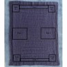Couverture 90x110cm – Bleu – Personnalisable