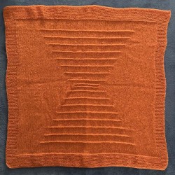 Couverture 71x71cm – Orange...