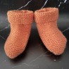 Chaussons Bébé 3 mois – Orange