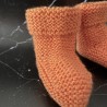 Chaussons Bébé 3 mois – Orange