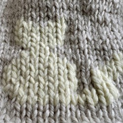 Bonnet Bébé 1 an et + - Beige - Chat Jaune
