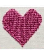Broderies coeur pour une touche d'originalité